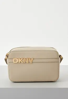 DKNY: Бежевая сумка 