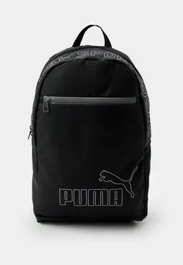 PUMA: Чёрный рюкзак 