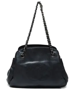 CHANEL Pre-Owned: Чёрная сумка 