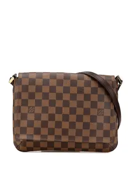 Louis Vuitton Pre-Owned: Коричневая сумка через плечо 