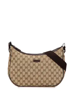 Gucci Pre-Owned: Коричневая сумка через плечо 
