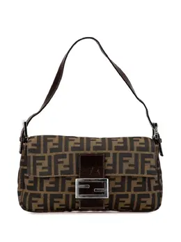 Fendi Pre-Owned: Коричневая сумка 