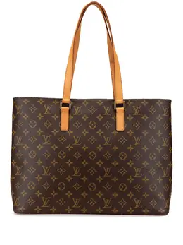 Louis Vuitton Pre-Owned: Коричневая сумка-шоппер 