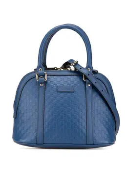 Gucci Pre-Owned: Голубая сумка 