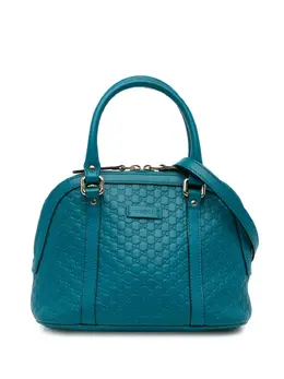 Gucci Pre-Owned: Голубая сумка 