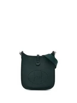 Hermès Pre-Owned: Зелёная сумка через плечо 