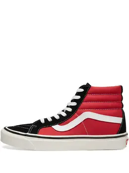 Vans: Чёрные кроссовки  SK8-Hi 38 DX