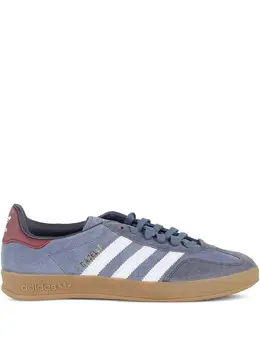 adidas: Голубые кроссовки  Gazelle