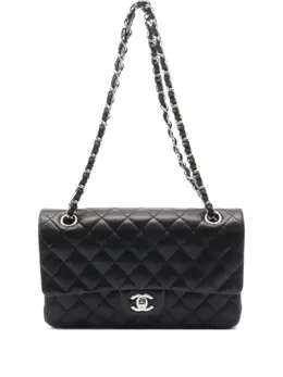 CHANEL Pre-Owned: Чёрная сумка 