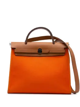 Hermès Pre-Owned: Оранжевая сумка 