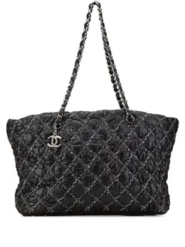CHANEL Pre-Owned: Чёрная сумка 