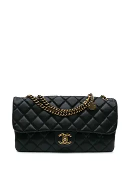 CHANEL Pre-Owned: Чёрная сумка 