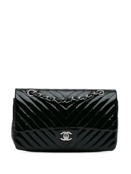 CHANEL Pre-Owned: Чёрная сумка 