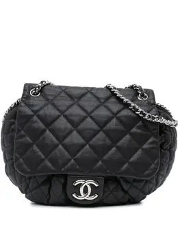 CHANEL Pre-Owned: Чёрная сумка через плечо 