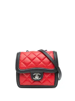 CHANEL Pre-Owned: Чёрная сумка через плечо 