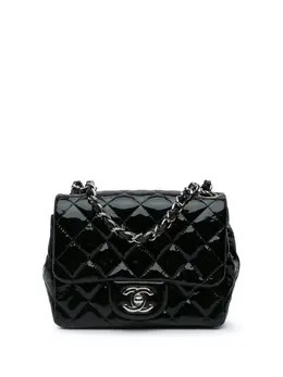 CHANEL Pre-Owned: Чёрная сумка через плечо 