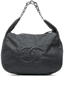 CHANEL Pre-Owned: Чёрная сумка 