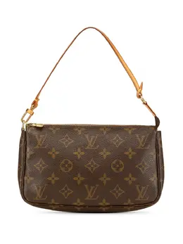 Louis Vuitton Pre-Owned: Коричневая сумка 