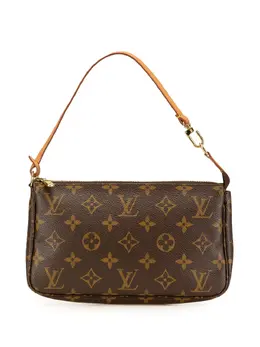Louis Vuitton Pre-Owned: Коричневая сумка 