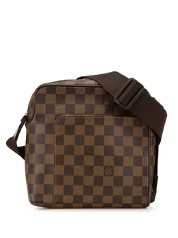 Louis Vuitton Pre-Owned: Коричневая сумка через плечо 