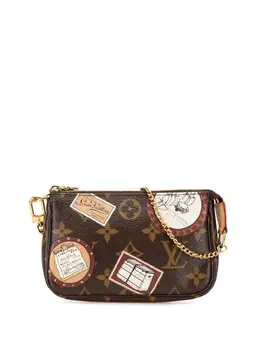 Louis Vuitton Pre-Owned: Коричневая сумка 
