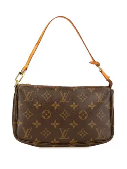 Louis Vuitton Pre-Owned: Коричневая сумка 