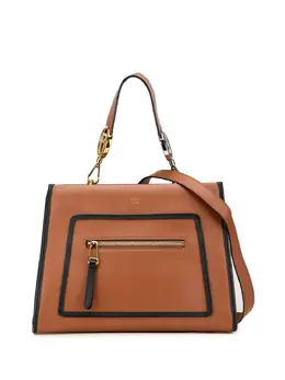 Fendi Pre-Owned: Коричневая сумка 