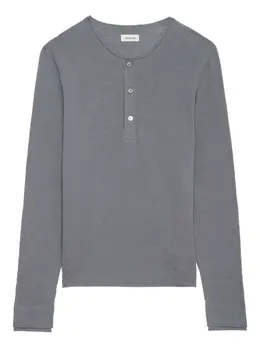 Zadig&Voltaire: Футболка на пуговицах 