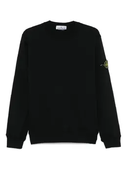 Stone Island: Чёрный свитшот  Compass