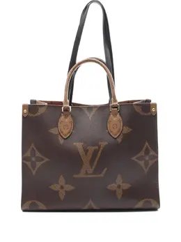 Louis Vuitton Pre-Owned: Коричневая сумка-шоппер 