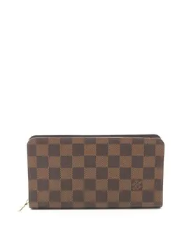Louis Vuitton Pre-Owned: Коричневый кошелёк 