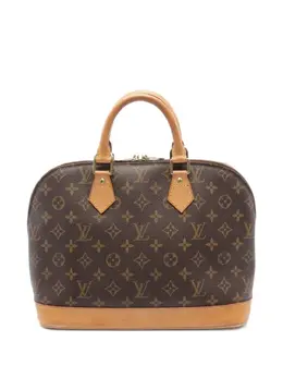 Louis Vuitton Pre-Owned: Коричневая сумка 