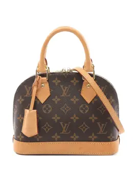 Louis Vuitton Pre-Owned: Коричневая сумка-шоппер 