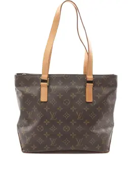 Louis Vuitton Pre-Owned: Коричневая сумка-шоппер 
