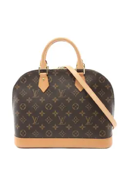Louis Vuitton Pre-Owned: Коричневая сумка 