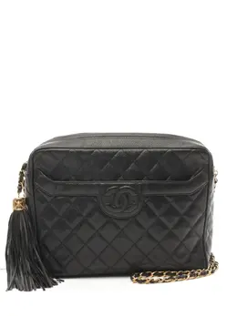 CHANEL Pre-Owned: Чёрная сумка 