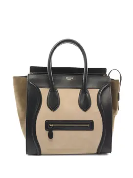 Céline Pre-Owned: Бежевая сумка-шоппер 