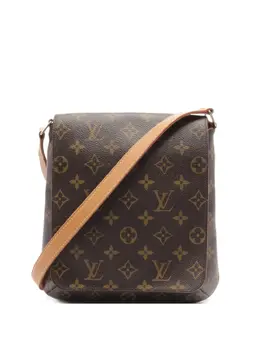 Louis Vuitton Pre-Owned: Коричневая сумка 