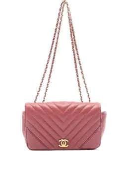 CHANEL Pre-Owned: Розовая сумка 