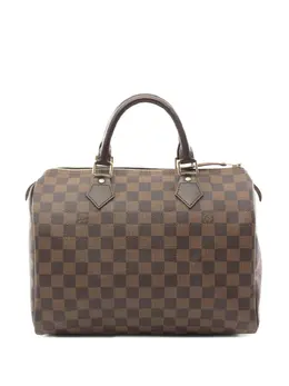 Louis Vuitton Pre-Owned: Коричневая сумка 