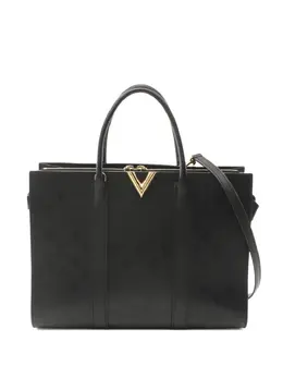 Louis Vuitton Pre-Owned: Чёрная сумка-шоппер 
