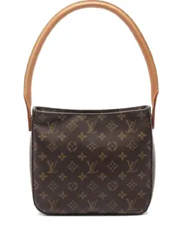 Louis Vuitton Pre-Owned: Коричневая сумка 