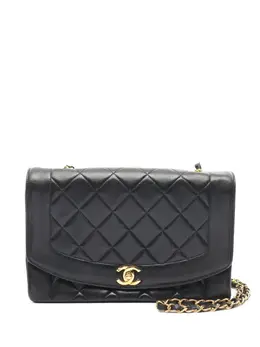 CHANEL Pre-Owned: Чёрная сумка 