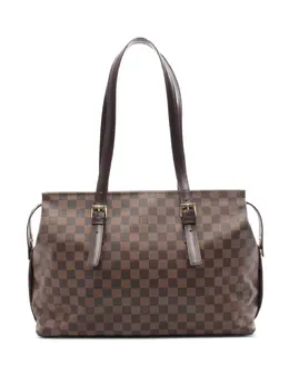 Louis Vuitton Pre-Owned: Коричневая сумка 