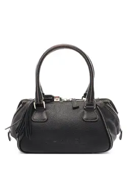 CHANEL Pre-Owned: Чёрная сумка 