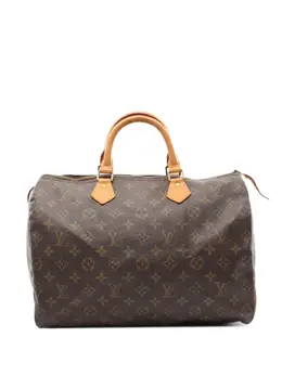 Louis Vuitton Pre-Owned: Коричневая сумка 