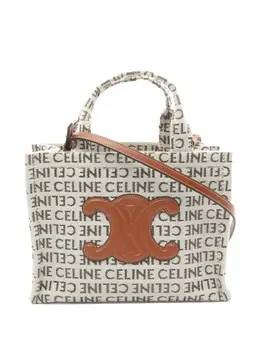 Céline Pre-Owned: Сумка-шоппер с принтом 