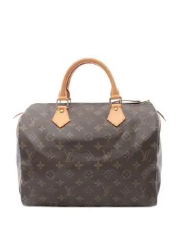 Louis Vuitton Pre-Owned: Коричневая сумка 