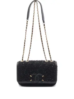 CHANEL Pre-Owned: Чёрная сумка 