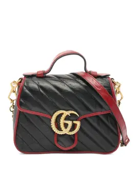 Gucci Pre-Owned: Чёрная сумка 